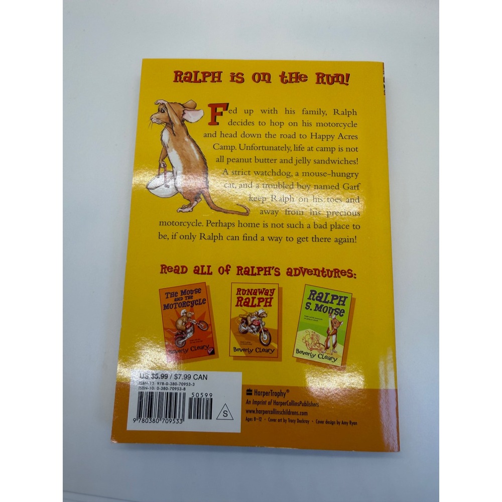 Beverly Cleary Ralph Mouse Collection 3 Book Box‎ Set Paperbacks Complete - Picture 9 of 11